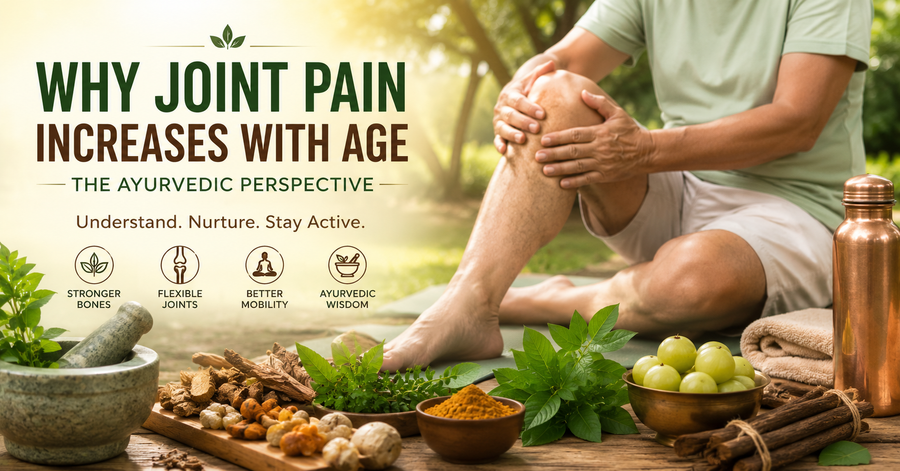 Why Joint Pain Increases with Age | The Ayurvedic Perspective