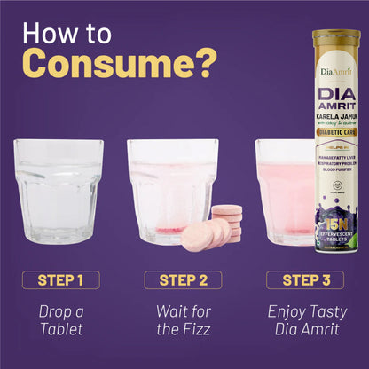 DiaAmrit's Effervescent for Diabetes Control
