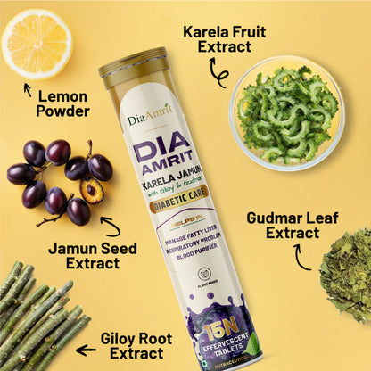 DiaAmrit's Effervescent for Diabetes Control