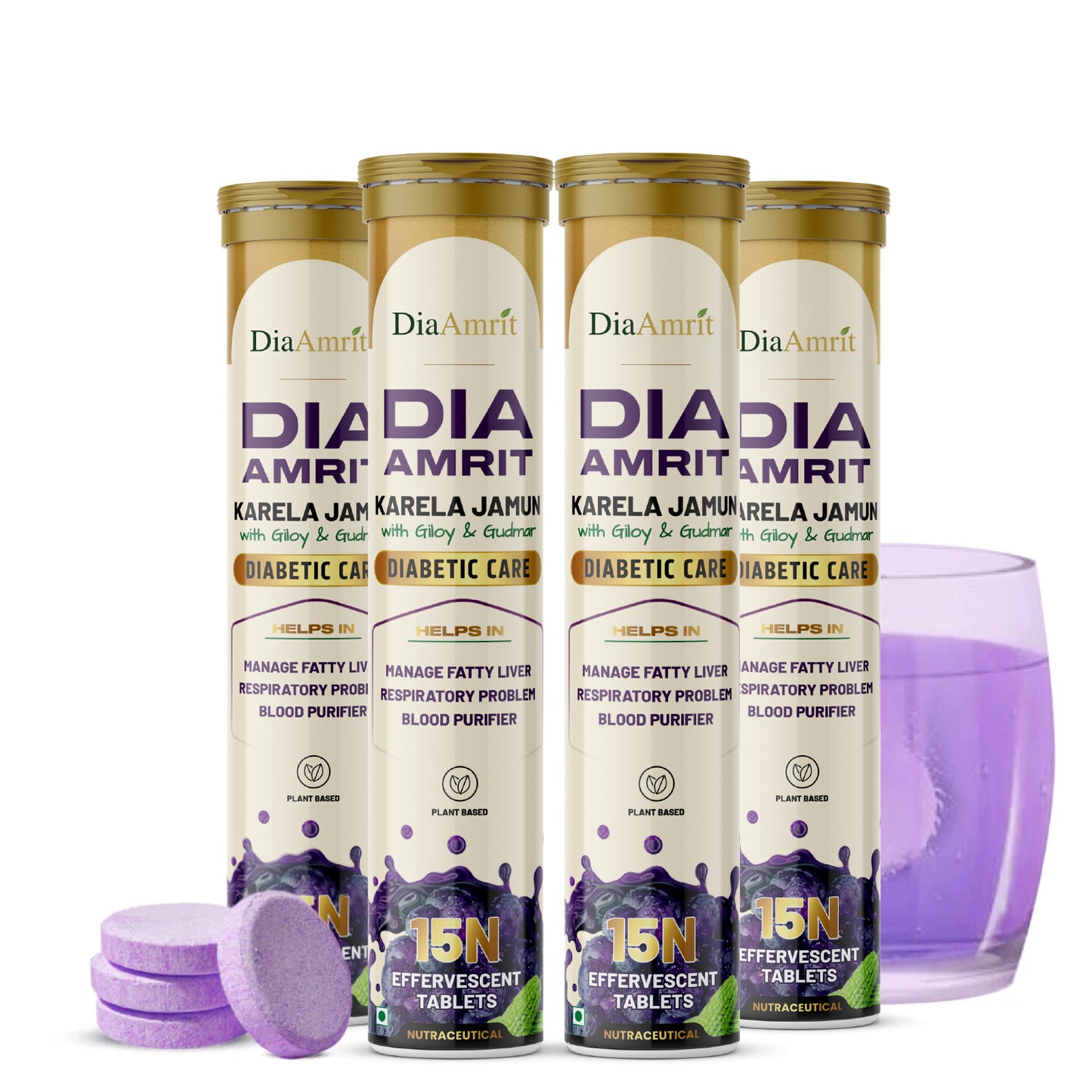 DiaAmrit's Effervescent for Diabetes Control