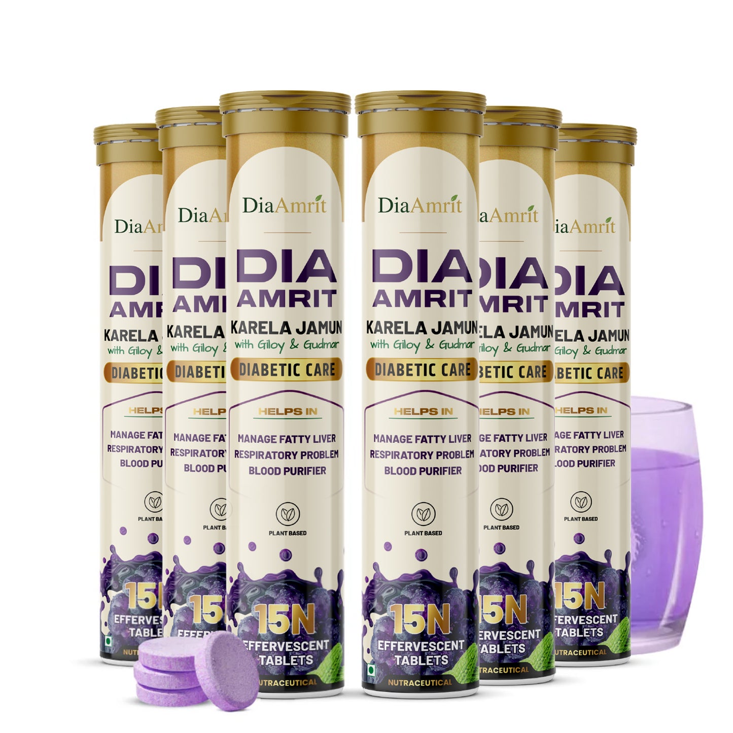 DiaAmrit's Effervescent for Diabetes Control