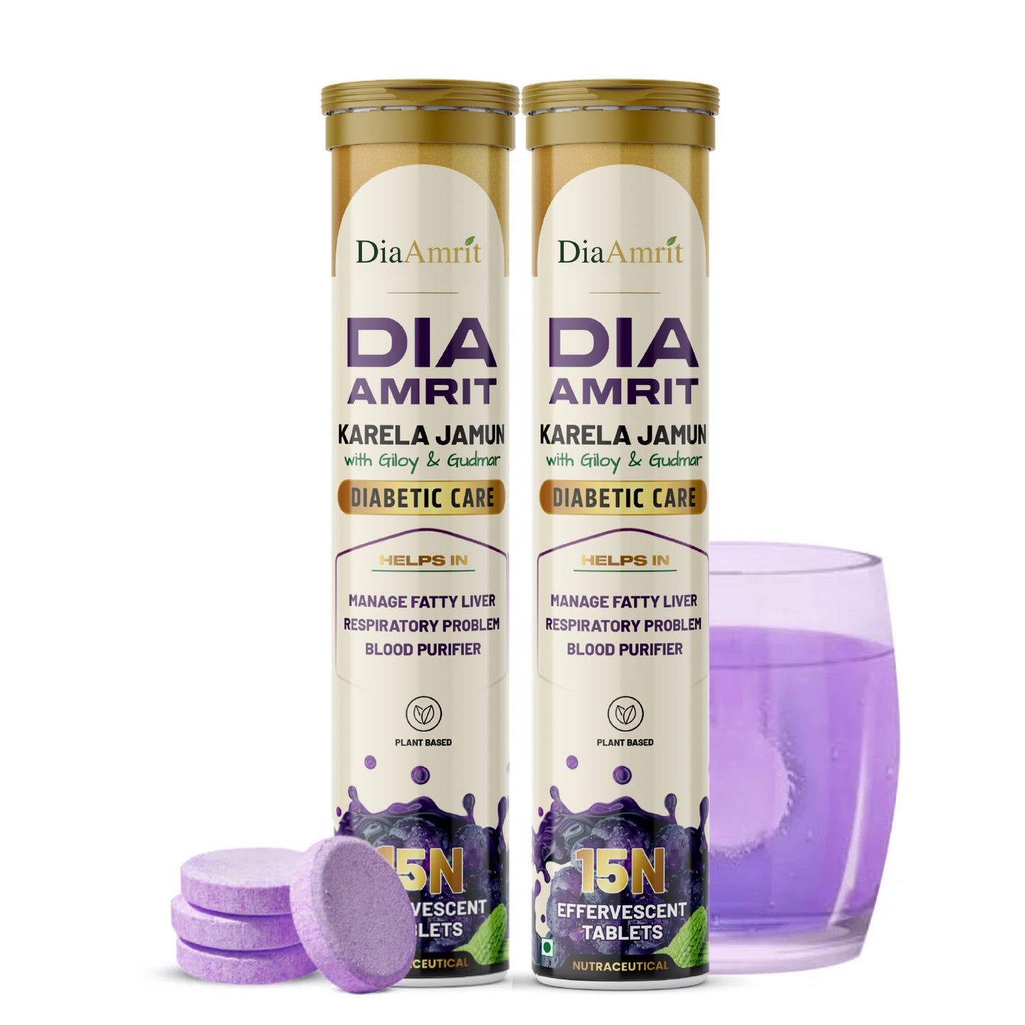 DiaAmrit's Effervescent for Diabetes Control