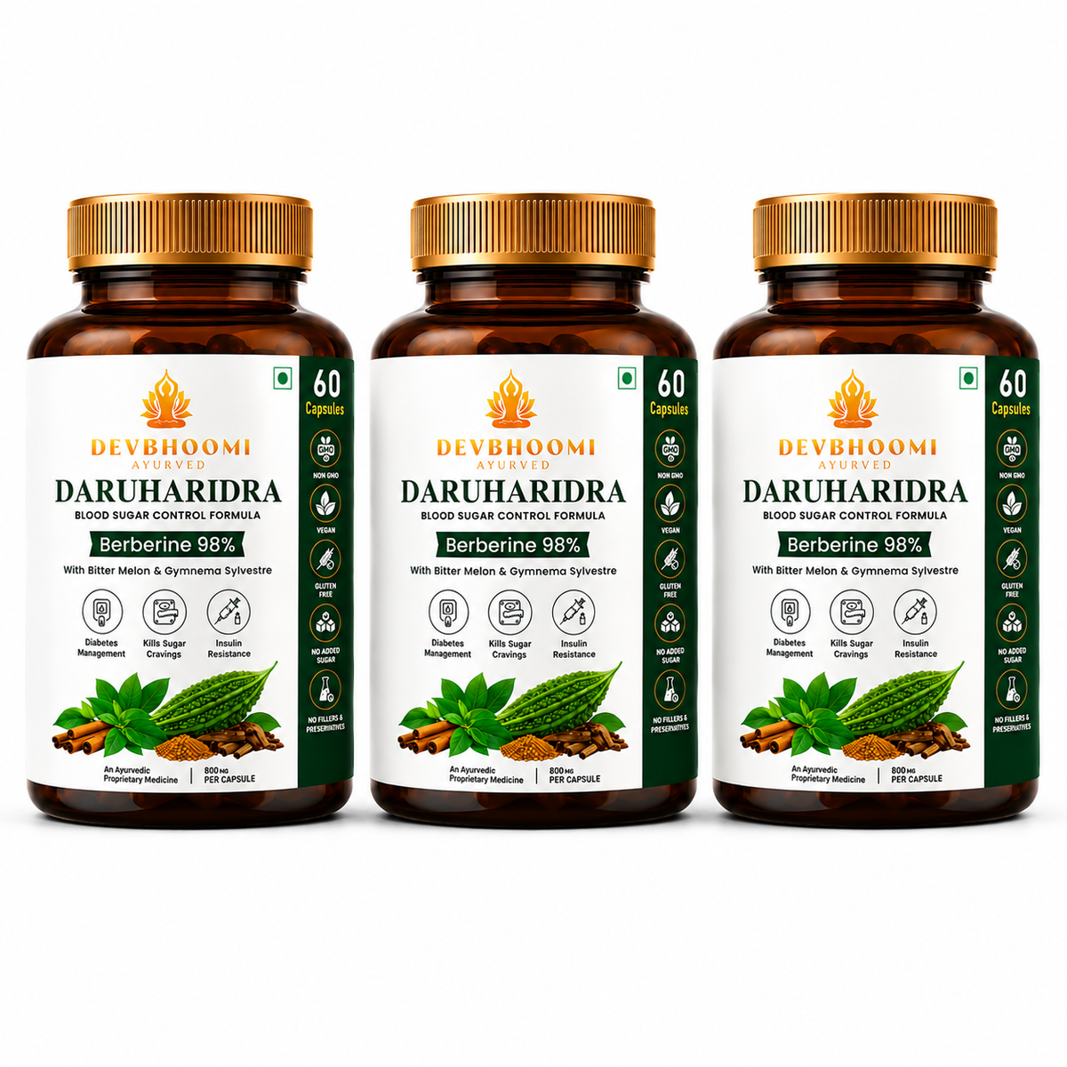 Daruharidra Berberine HCL 98%