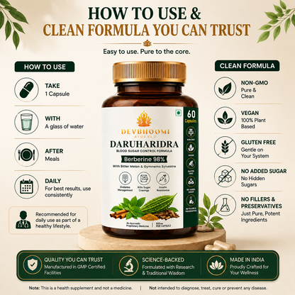 Daruharidra Berberine HCL 98%