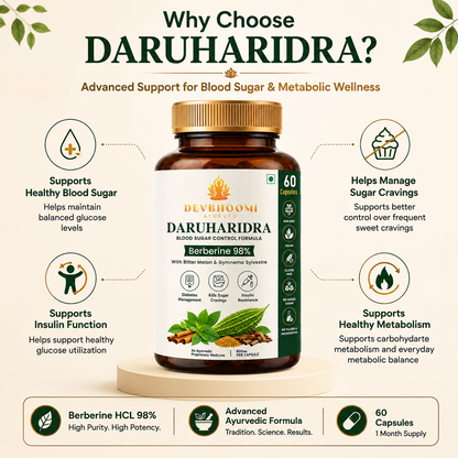 Daruharidra Berberine HCL 98%