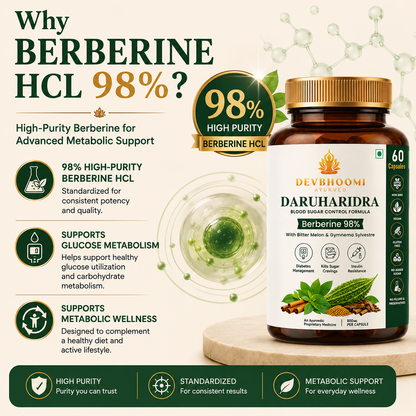 Daruharidra Berberine HCL 98%